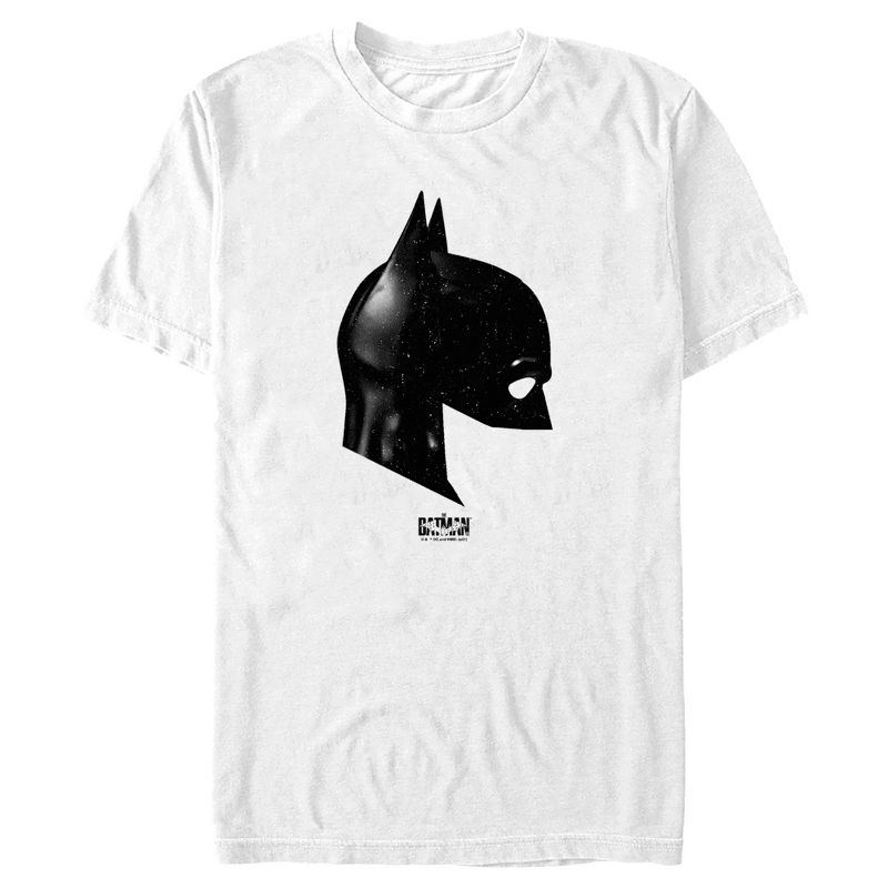 Men's The Batman Mask Profile T-Shirt, 1 of 6