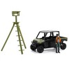 Big Country Toys 1/20 Polaris Ranger With ATV Trailer, Hunter, Tree Stand, And Deer 497 - 2 of 4