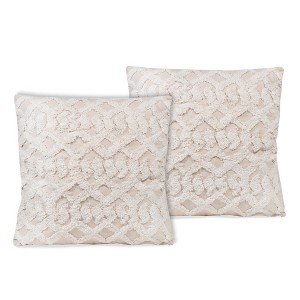 Sol Living Cotton Macrame Decorative Throw Pillows - 1 of 4