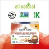 Quik Cafe Turmeric Ginger Instant Coffee Latte - 10 Count Single Box - All Natural Superfood Golden Coffee - 3 of 4