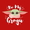 Juniors Womens Star Wars The Mandalorian Valentine's Day The Child Be My Grogu T-Shirt - 2 of 4