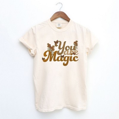 Simply Sage Market Women's Boho You Are Magic Short Sleeve Garment Dyed Tee
