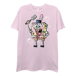 Mens Spongebob Squarepants Classic Shirt - Spongebob, Patrick & Krusty Krab T-Shirt - 1 of 4