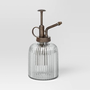 Indoor/Outdoor Glass Plant Mister with Plastic Pump - Threshold™: Leakproof Watering Spritzer, No Assembly Required - 1 of 3