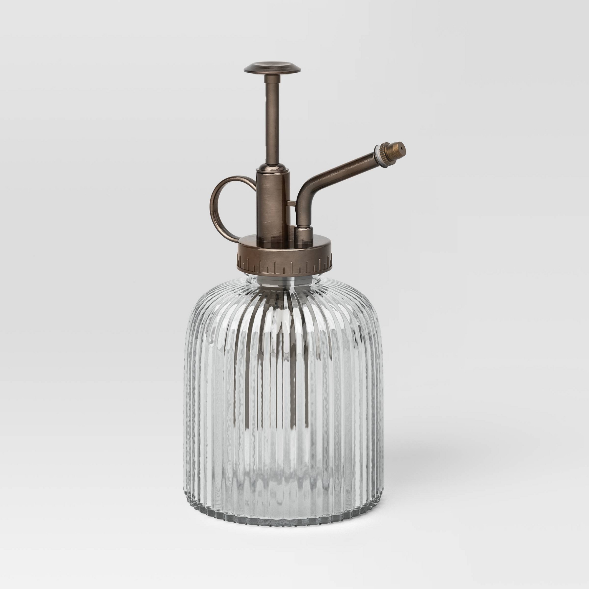 Indoor/Outdoor Glass Plant Mister With Plastic Pump