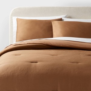 Washed Linen - Oeko-Tex® - Mid Brown Washed Linen - Oeko-Tex® - Mid Brown