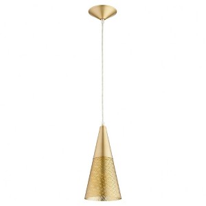 Quorum Lighting 1 - Light Pendant in  Aged Brass - 1 of 1