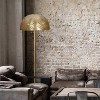River of Goods 65.25" 3-Light Ivy Brushed Gold Finish Metal Floor Lamp: ETL Listed, Artisanal Design - 4 of 4