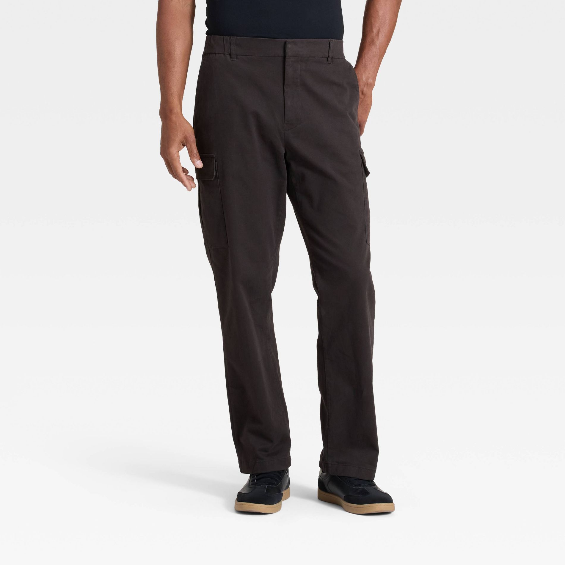 Men's Vintage Cargo Pants - Goodfellow & Co™ Dark Brown XL