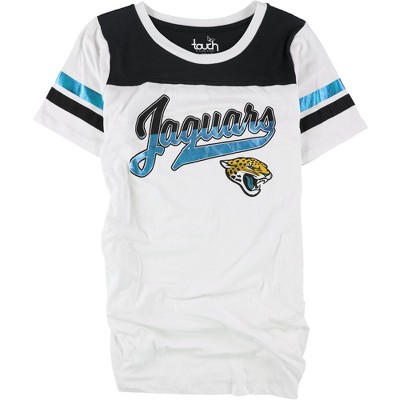 Touch by G-III Womens Jacksonville Jaguars Graphic T-Shirt, White, Medium