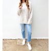 Women's Christmas Everywhere Cable Sleeve Pullover - &merci - 2 of 3