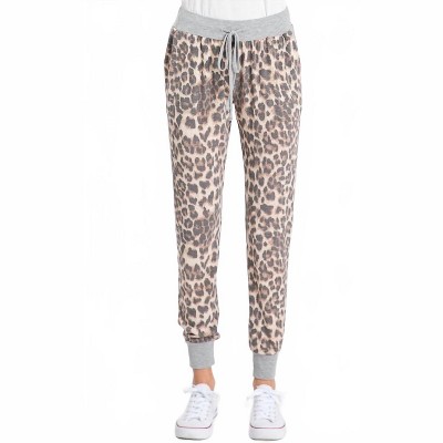 Women's Animal Print Joggers - HEIMISH USA