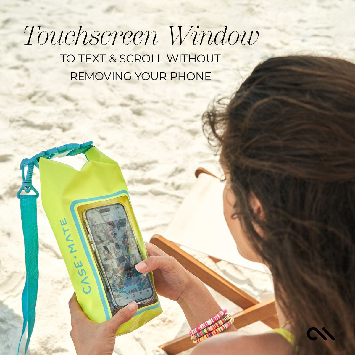 Case-Mate Waterproof 2L Dry Bag with Built-in Phone Pouch - thumbnail 6