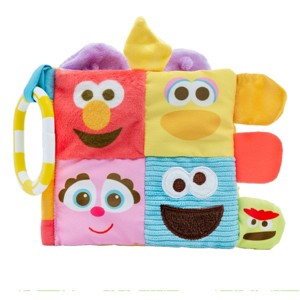 Sesame Street All Characters 8" Inch Soft Activity Teether Book Toy - 1 of 4