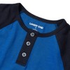 Lands' End Kids Short Sleeve Henley T-Shirt - 2 of 2