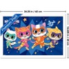 Trends International Disney Jr. SuperKitties (2023) - Heroes Framed Wall Poster Prints - 3 of 4