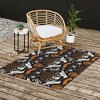 Heather Dutton All Hallows Eve Black Orange Rug - Deny Designs - image 3 of 3