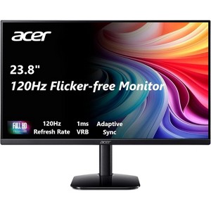 Acer KB2 Essential Monitor 23.8" 1920x1080 120Hz 1ms - KB242Y G0BI - Manufacturer Refurbished - 1 of 4