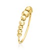 Ross-Simons 10kt Yellow Gold Bead Ring - 3 of 4