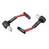 Unique Bargains Motorcycle Brake Lever Guard Handlebar Protector Clutch 7/8" 1Pair - 4 of 4