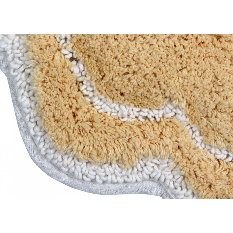 Allure Collection Cotton Tufted Bath Rug Set Set of 3 - Home Weavers, 3 of 5