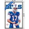 Trends International NFL Buffalo Bills - Josh Allen Feature Series 23 Framed Wall Poster Prints - 3 of 4
