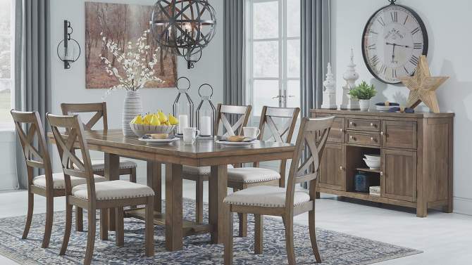 Moriville Rectangular Extendable Dining Table - Signature Design by Ashley, 2 of 16, play video