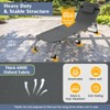 Tangkula Outdoor Folding Chaise 5-Position Lounge Chair w/ Face Hole & Adjustable Footrest - 4 of 4