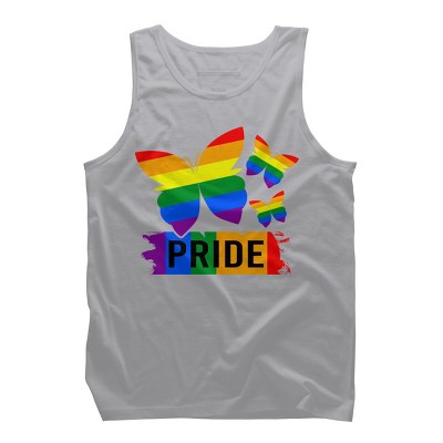 Adult Design By Humans Rainbow Butterflies Rainbow Pride By dnlribeiro88 Tank Top
