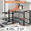 LunaLulinlk Pots and Pans Organizer, Stainless Steel Pots Organizer Rack for Cookware, Heavy Duty Pots Rack for Kitchen Storage - 2 of 4