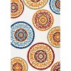 Cassis Ornate Ogee Trellis High-Low Indoor/Outdoor Area Rug - JONATHAN Y - 2 of 4