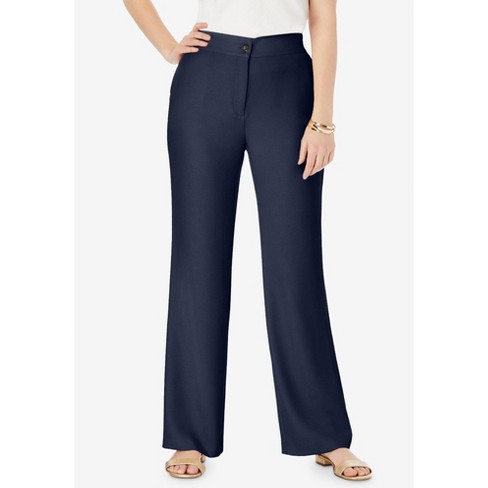 Jessica London Women's Plus Size Wide Leg Crepe Pants : Target