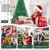 SUGIFT 6ft Artificial Christmas Tree with Metal Stand, Green - 4 of 4