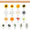 Unique Bargains Silk Mix Artificial Flower Combo Set with Stem - 2 of 4