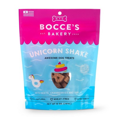 Bocce's Bakery Unicorn Shake Dog Treats - 5oz