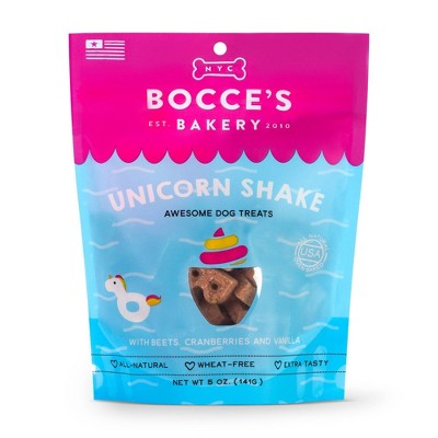 Bocce's Bakery Unicorn Shake Dog Treats - 5oz