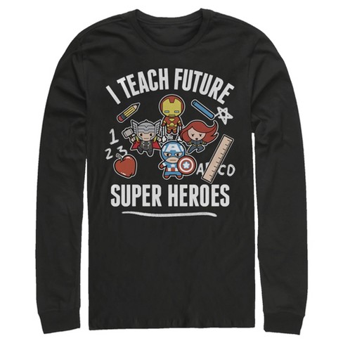 men's long sleeve marvel shirts