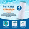 Hurricane 4 Pack HF7483-04 Advanced Pool Filter Cartridge for PA81-4-M, Unicel C-7483, Filbur FC-1225, SwimClear, Super-Star-Clear - 2 of 4