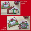 4E's Novelty 4 Pack 2 Designs Foam Gingerbread House Picture Frame Craft, Self-Adhesive Gingerbreads House Kit with Magnets for Christmas Photo Frames - 2 of 4