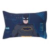 4pc Toddler Warner Bros. Batman 'Bat-Tech' Kids' Bedding Set: Batman Comforter & Sheets for Boys, Toddler Room Decor - 4 of 4