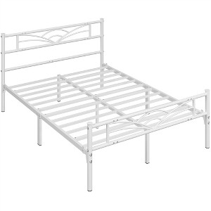 Yaheetech Metal Platform Bed Frame with Cloud-inspired Design Headboard - 1 of 4