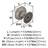 Amerock Revitalize Round Cabinet or Furniture Knob - 4 of 4