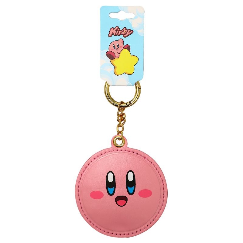 Kirby Face 2D Puff Keychain, 3 of 4
