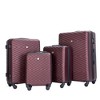 Whisen 4-Piece Set(16/20/24/28 in.) Luggage Sets ABS Lightweight Suitcase with TSA Lock and Rotating Wheels - 4 of 4