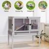 Aivituvin Wooden Hamster Cage| Anti-Chew Design|Easy-Clean PVC Layer-AIR53-DG/WZ - 2 of 4