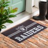 Evergreen NFL Las Vegas Raiders Embossed Mat Cross Hatch Indoor and Outdoor Doormat - 4 of 4