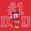 Men's Mickey & Friends Father's Day Mousey #1 Dad T-Shirt - 2 of 4