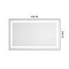 Sapphtopaz Rectangle Bathroom Mirror, Wall Mounted Vanity Mirror with Aluminum Frame,Anti-Fog Mirrors Memory, 3 Colors for Bathroom,Over Sink,Bedroom - 2 of 4