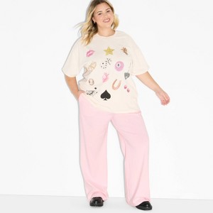 Women's Mid-Rise Knit Sweatpants - Wild Fable™ - 1 of 3