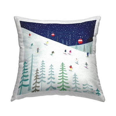 Stupell Industries Winter Ski Slopes Night Stars : Target
